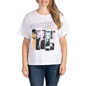 White 2024 NSYNC Graphic T-Shirt
